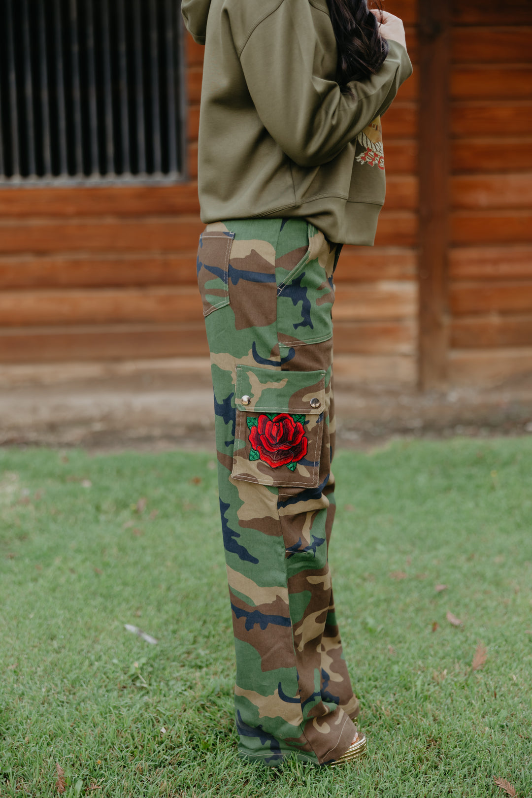 Heavenly Rose Camo Pant