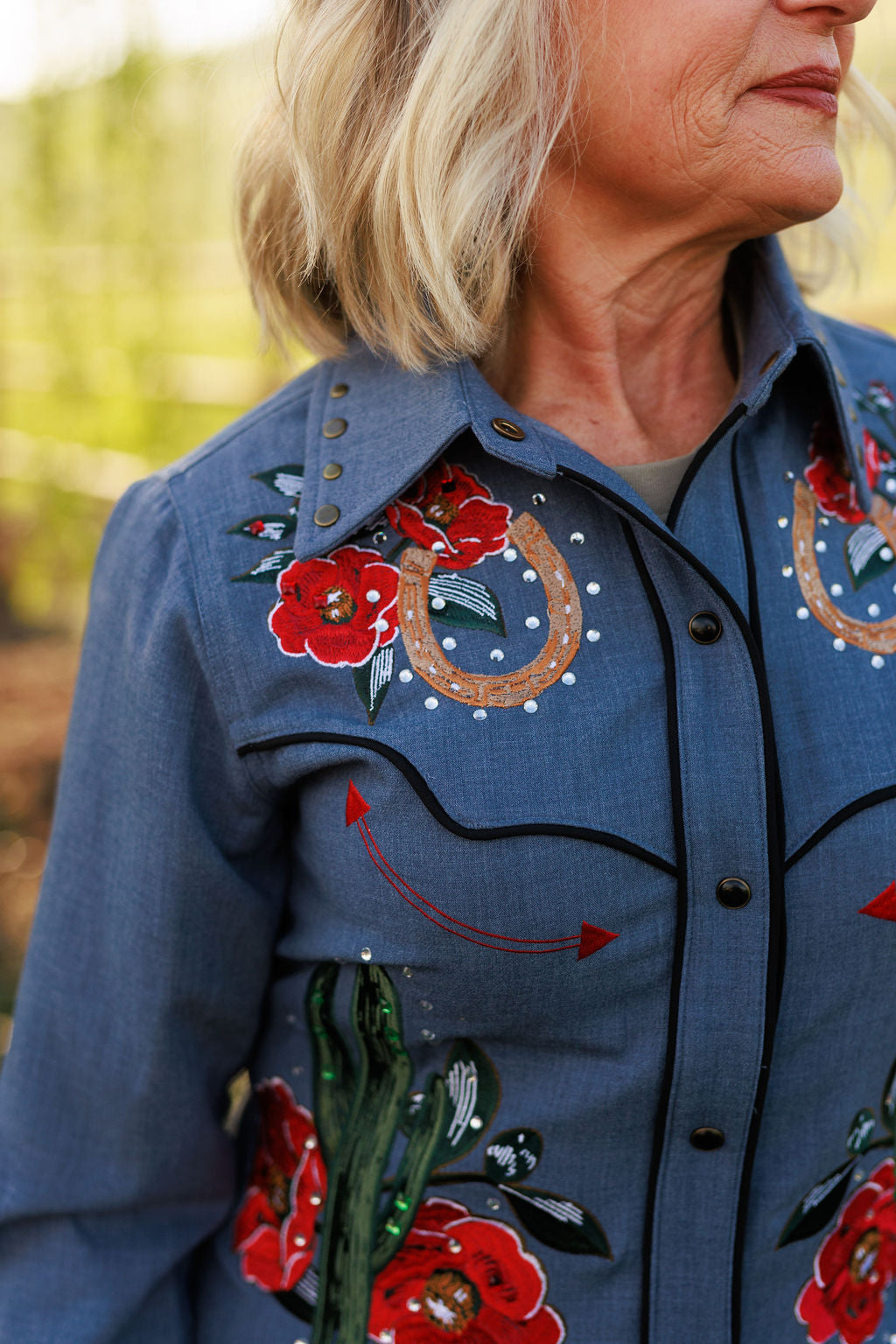 Denim Daydream Button Up