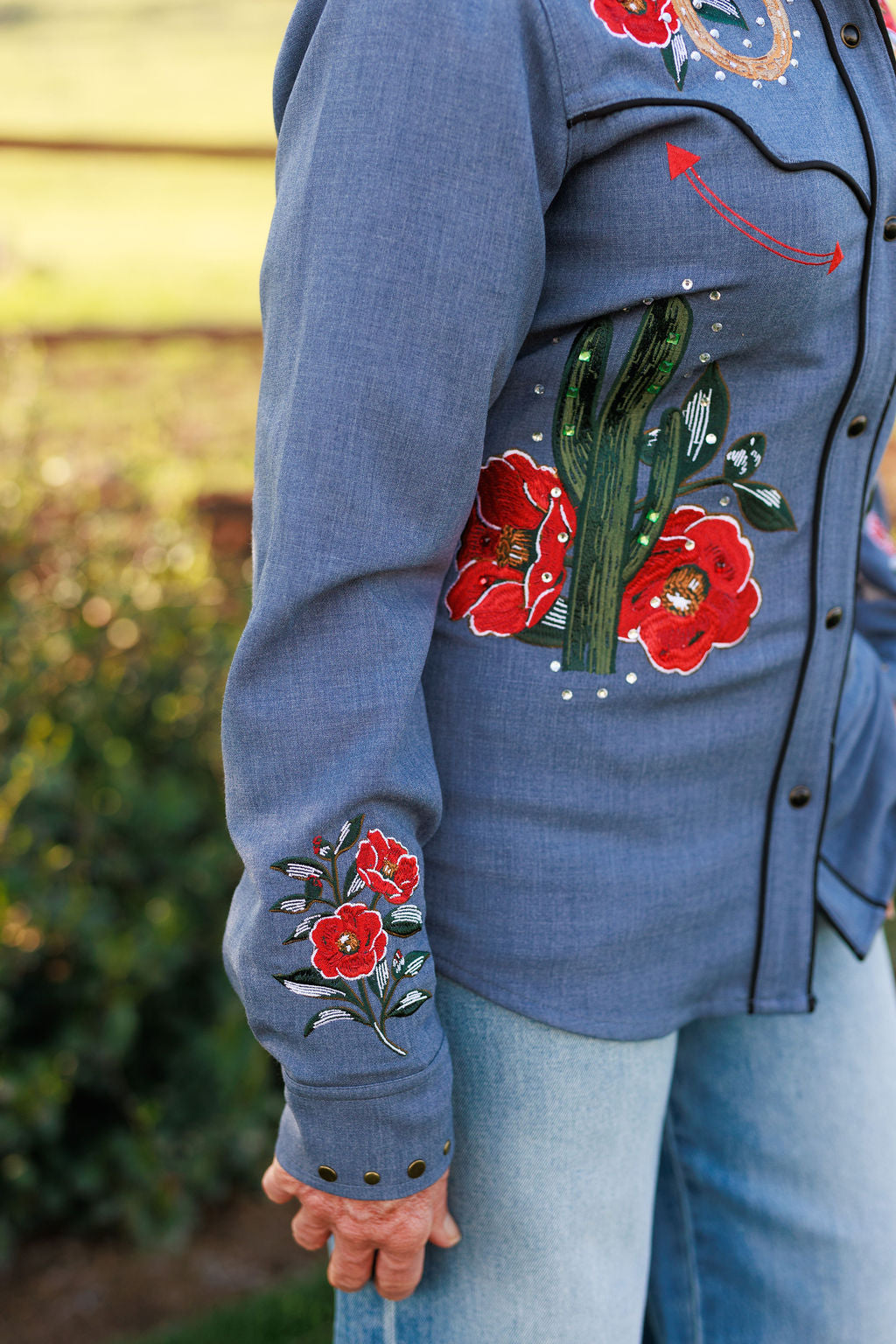 Denim Daydream Button Up