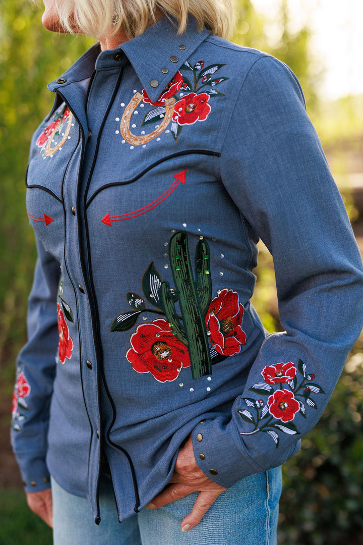 Denim Daydream Button Up