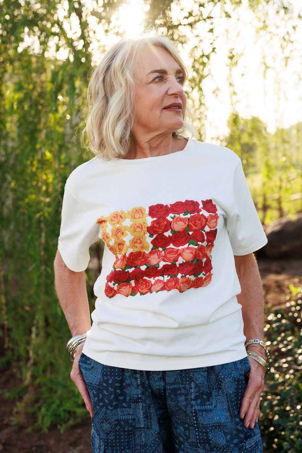The American Rose Tee