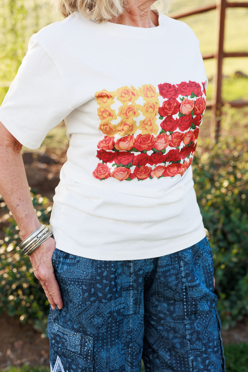 The American Rose Tee