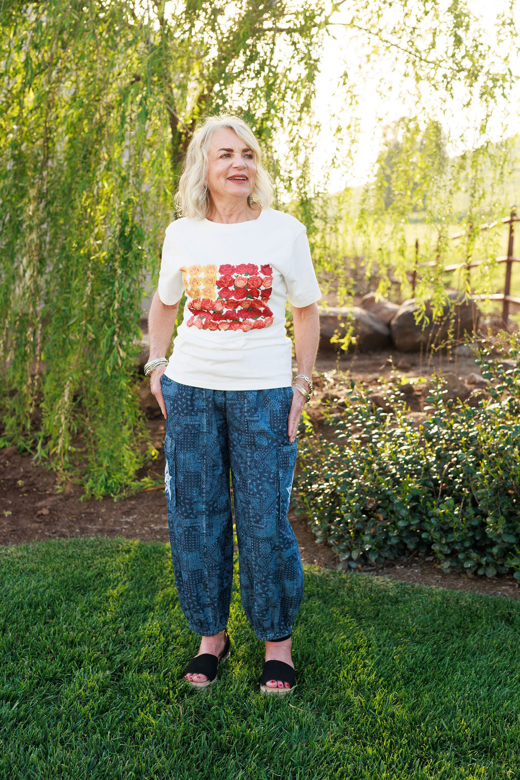 The American Rose Tee