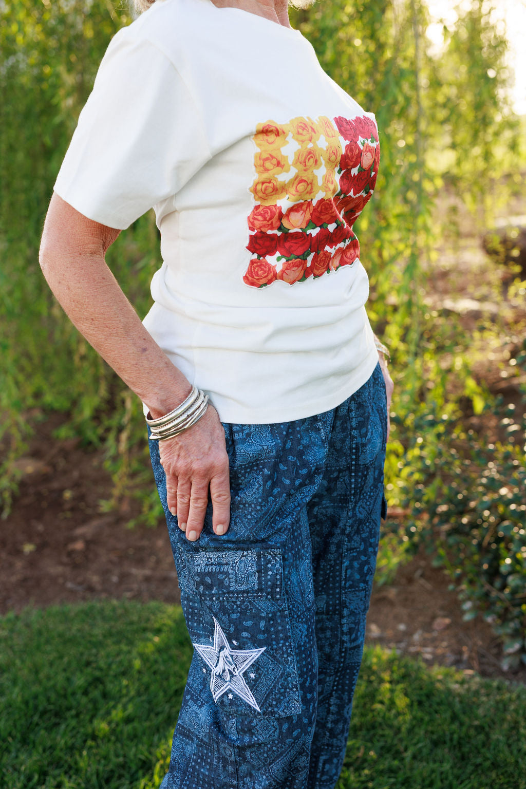 Star Spangled Bandana Pant