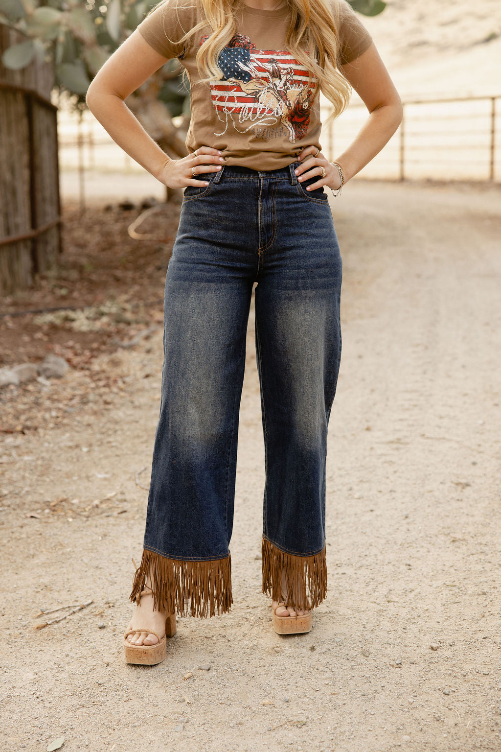 Hotter Than Hot Fringe Jean