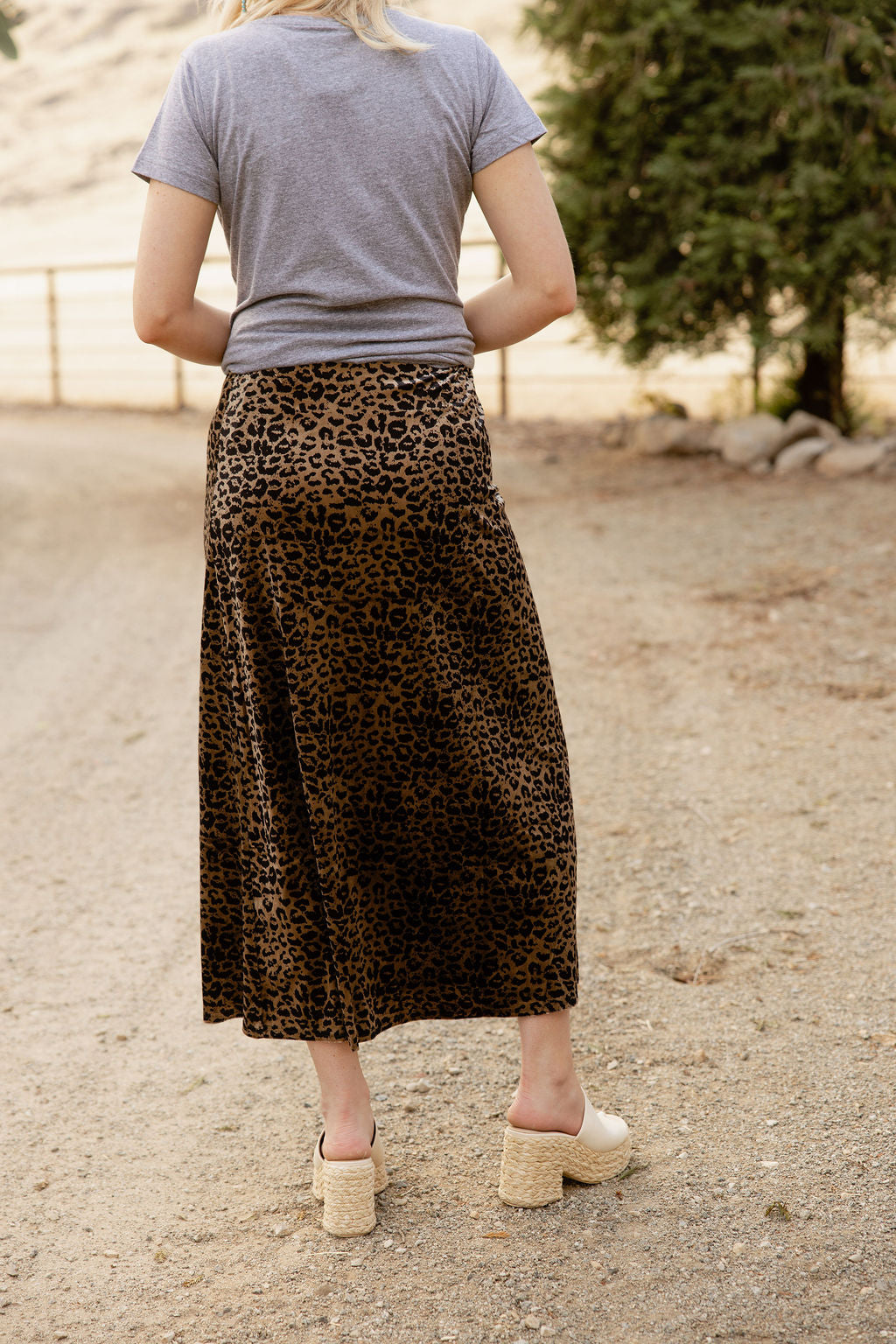Luxe Leopard Skirt