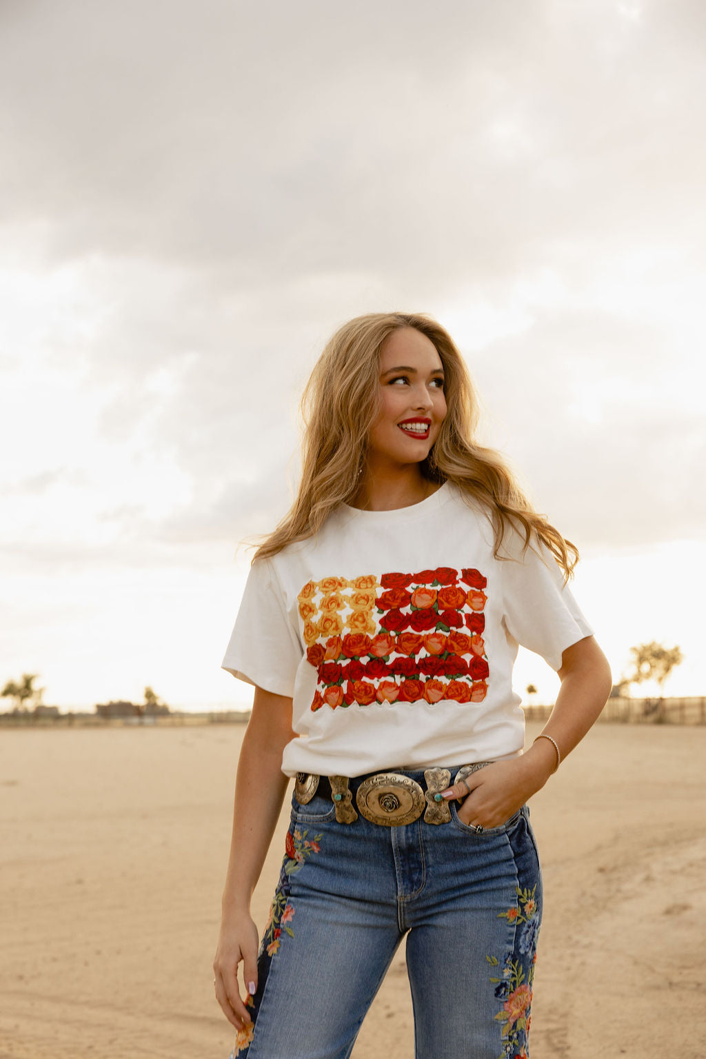 The American Rose Tee