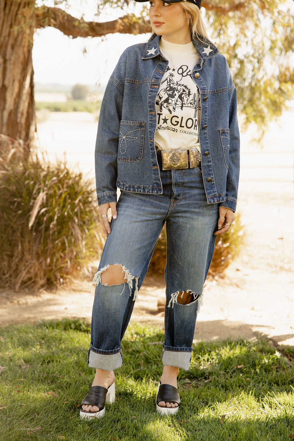 Ultra High Rise Tomboy Tommy Jean