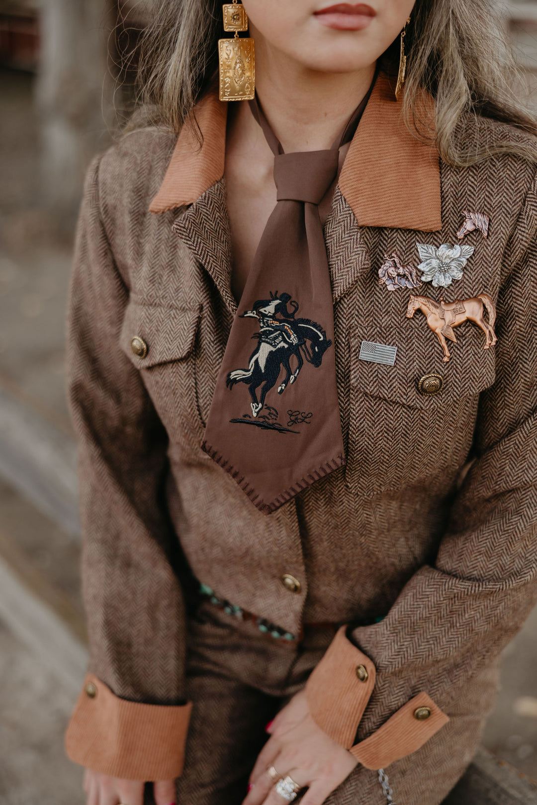 Bronc Buster Tie