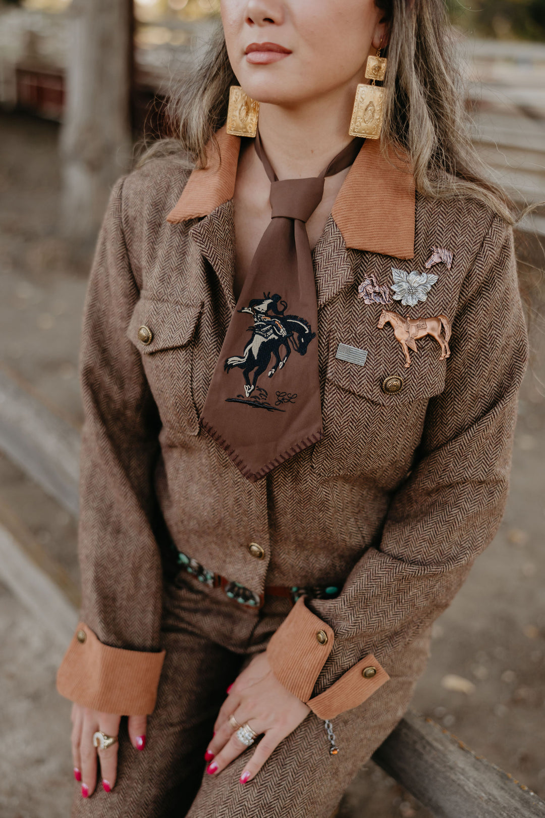 Bronc Buster Tie