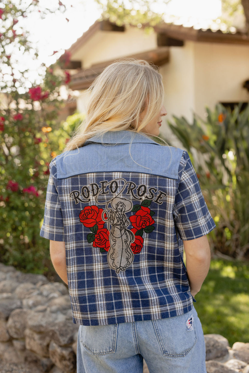 Blue Bonnet Rodeo Blouse