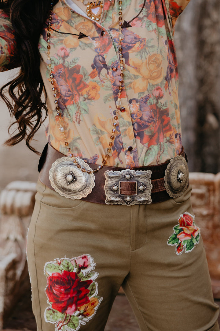 Silver Marvel Concho Belt