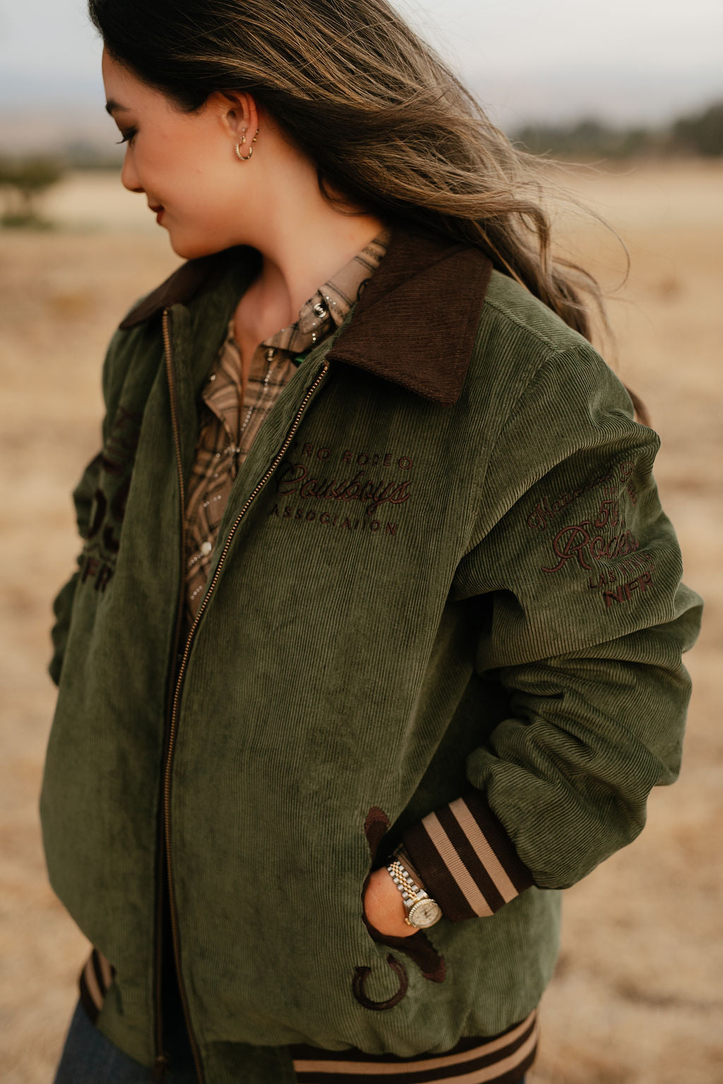 Pre-Order: Emerald NFR Corduroy Jacket