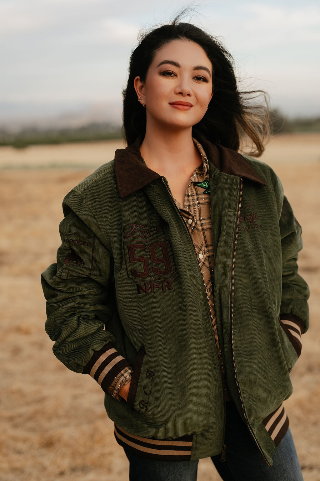 Pre-Order: Emerald NFR Corduroy Jacket