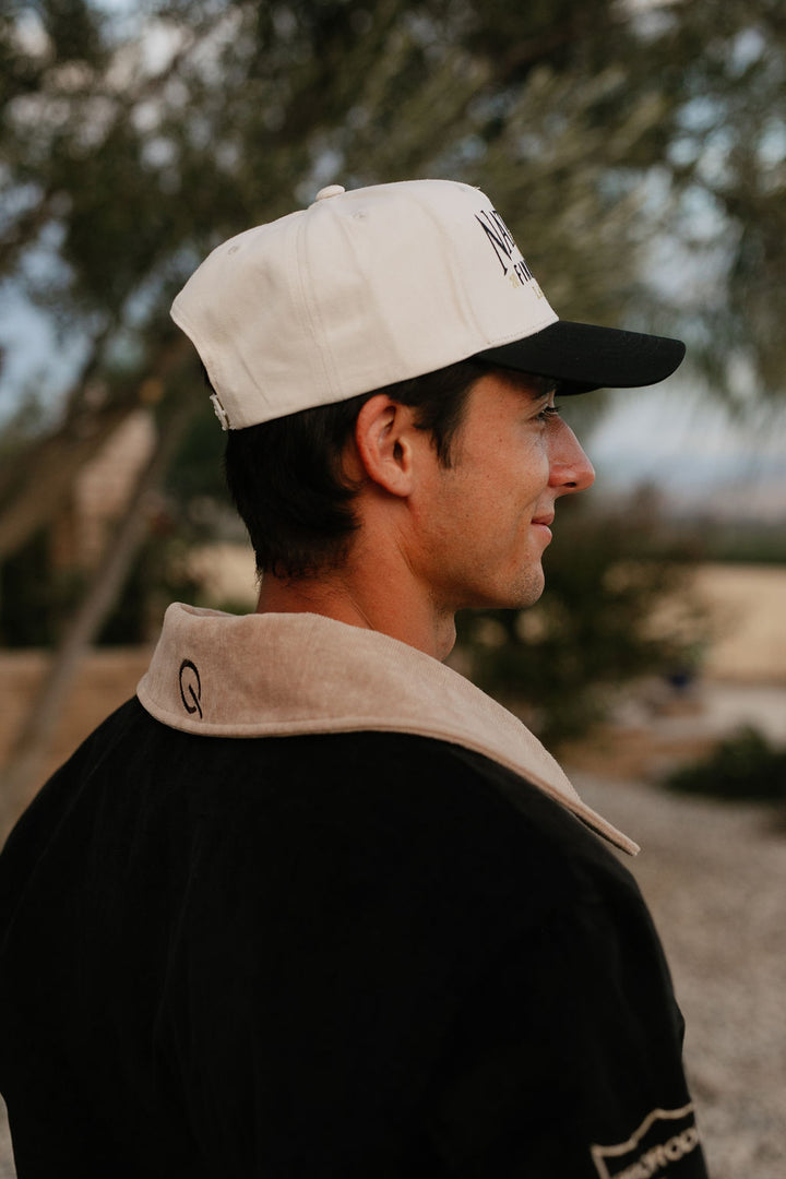 Cream & Black NFR Cap