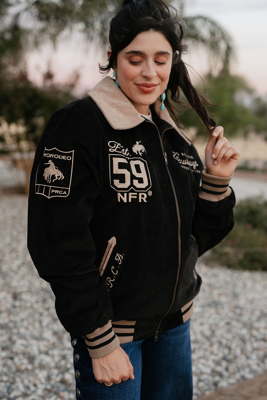 Black Corduroy NFR Jacket🔜