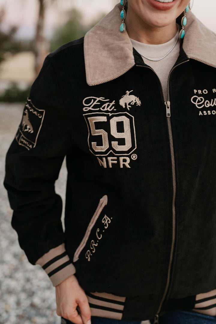 Black Corduroy NFR Jacket🔜