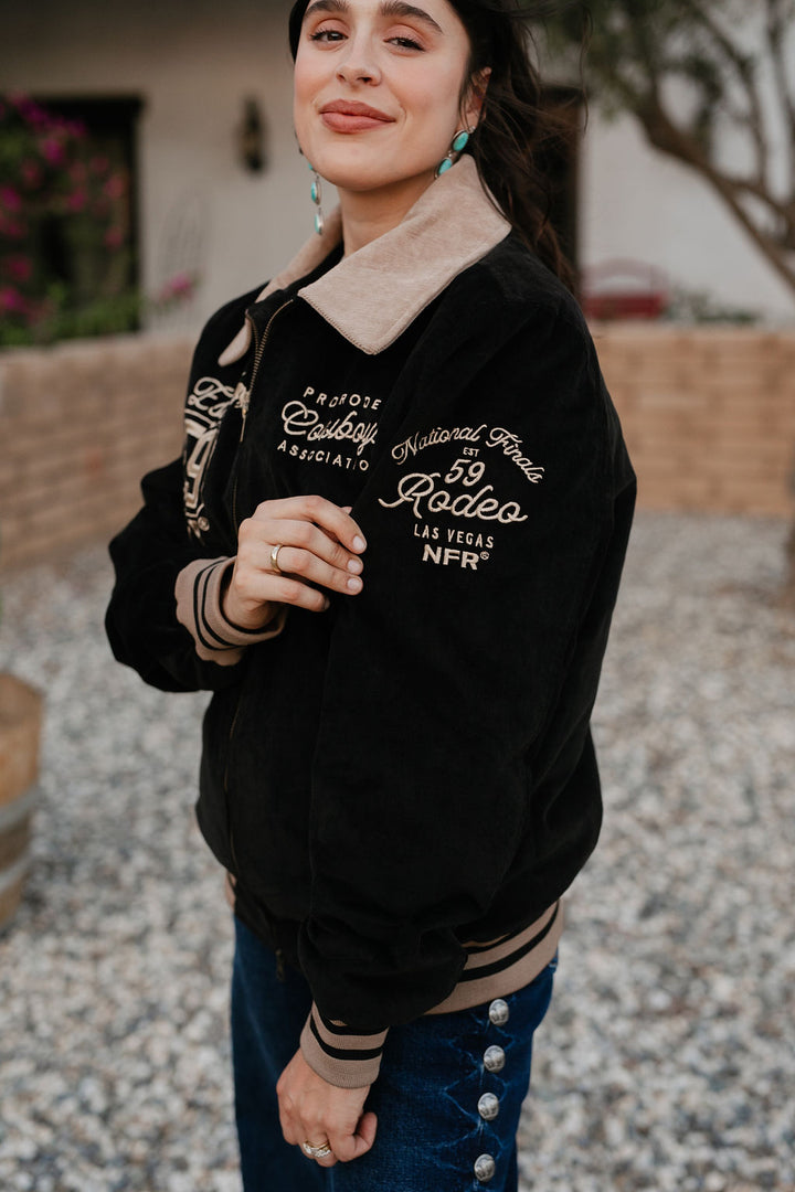 Black Corduroy NFR Jacket🔜