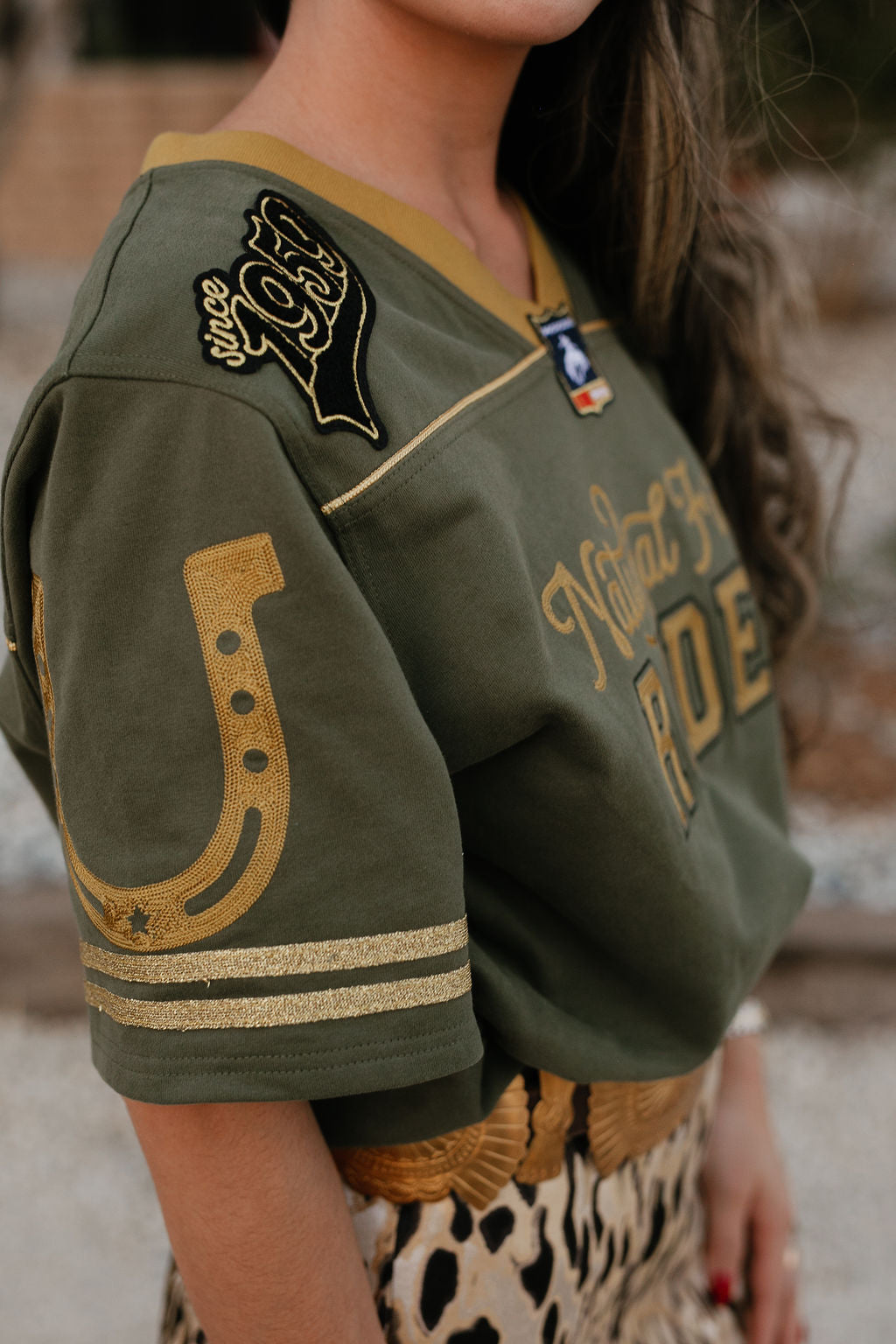 America's Oldest Sport Olive Jersey