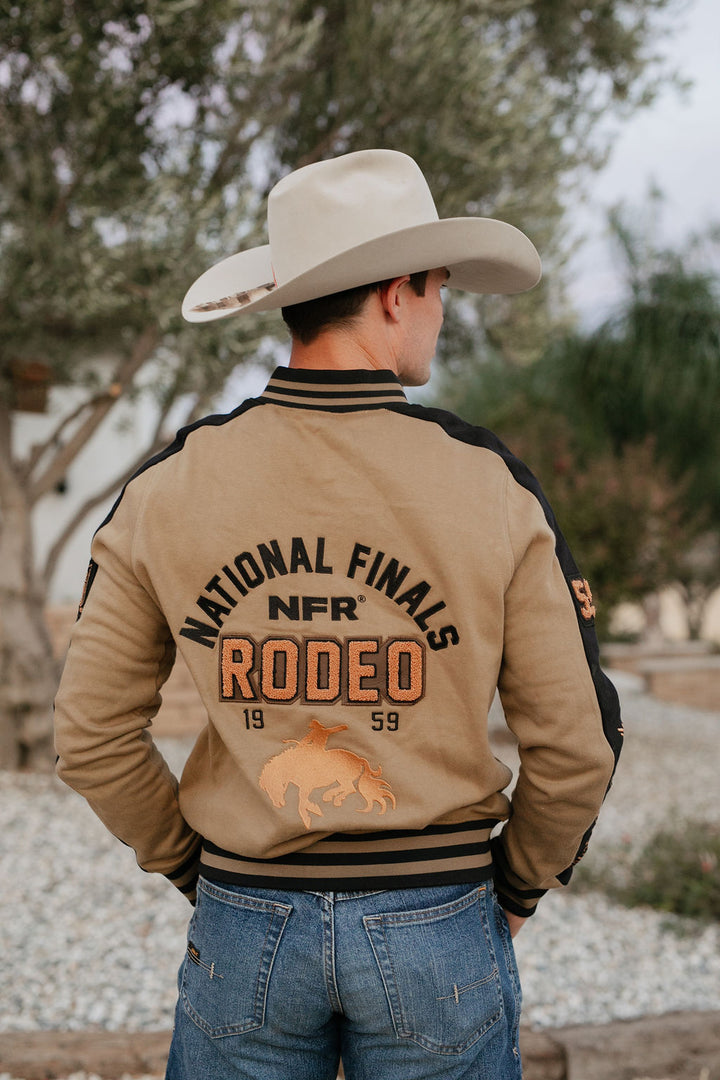 Pre-Order: NFR Olive Fleece Quarter Zip Jacket