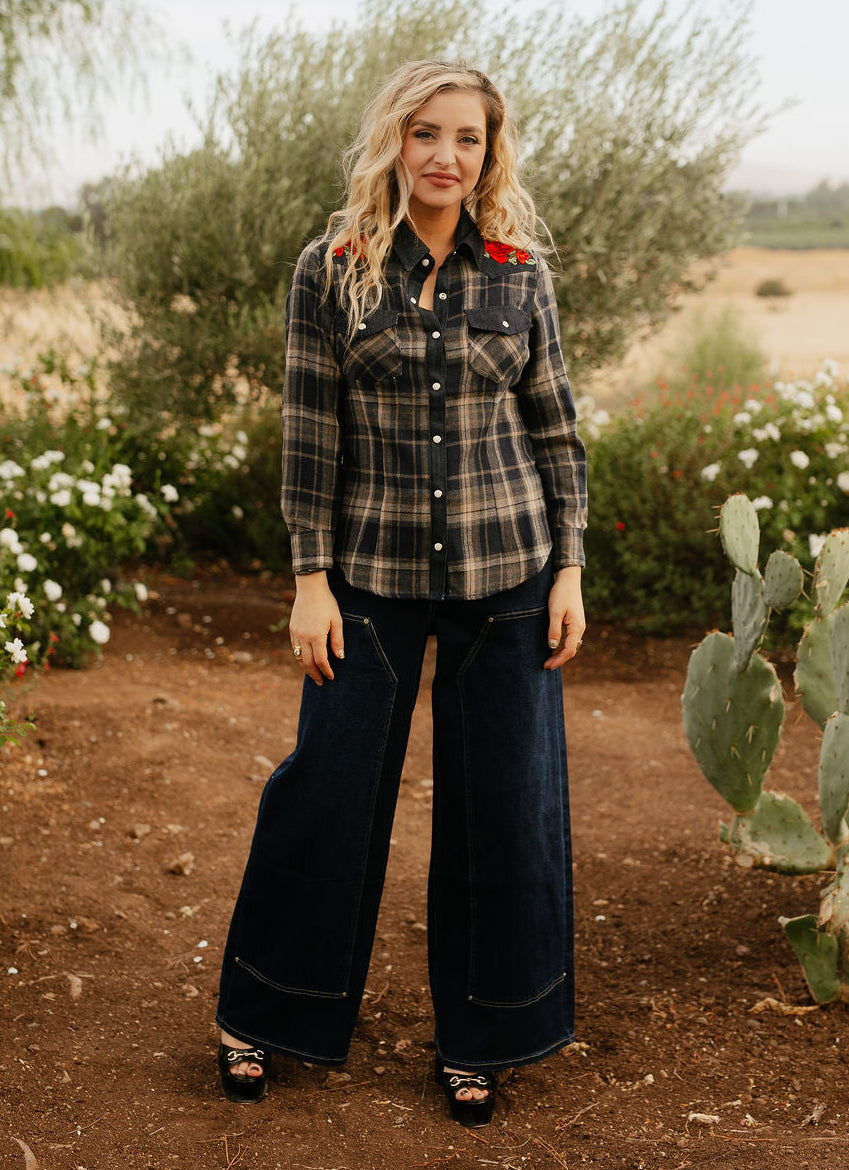 Not Our First Rodeo Wide Leg