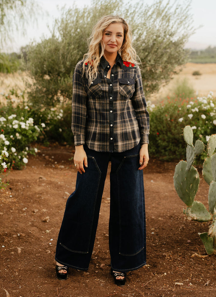Not Our First Rodeo Wide Leg