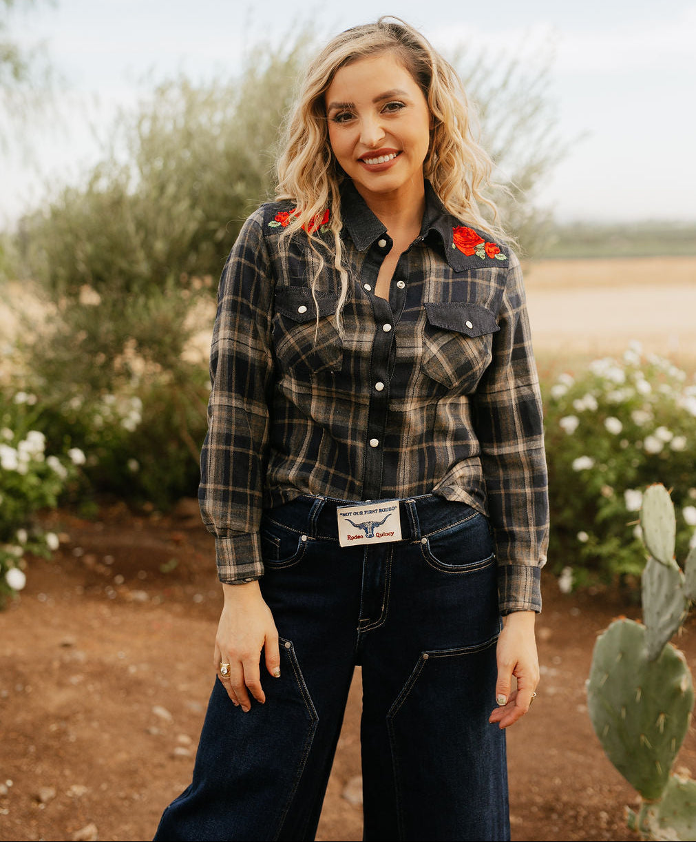 Not Our First Rodeo Wide Leg