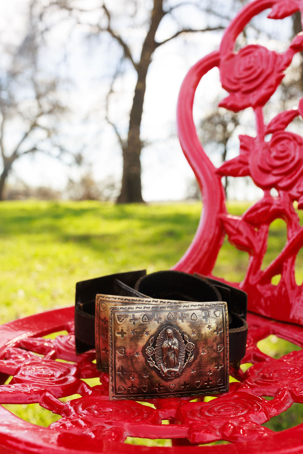 Mary Mother Concho Belt