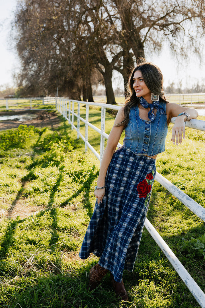 Sweet Blue Rodeo Skirt 🔜