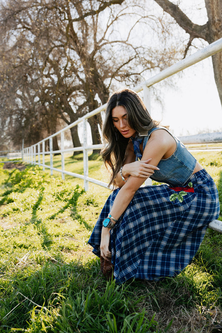 Sweet Blue Rodeo Skirt 🔜