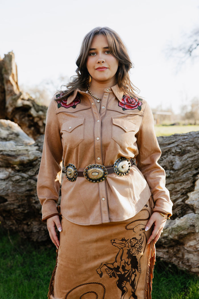 The Visalia Concho Belt