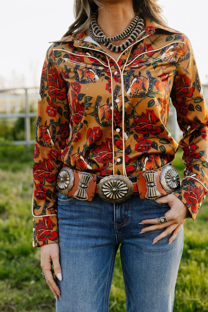 Poncho Pete Concho Belt – Rodeo Quincy display picture 1