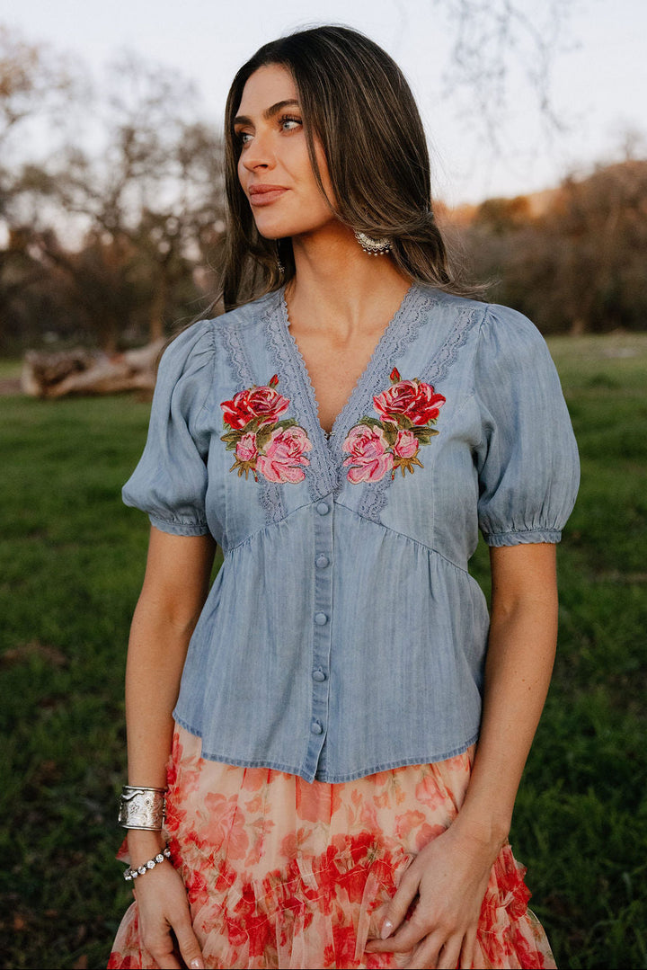 Blush Rose Blouse