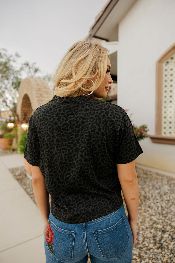 Cowgirls in Heaven Leopard Tee