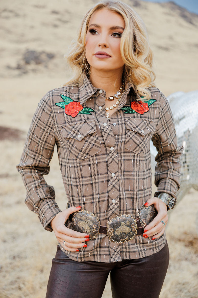 Rhinestone Rodeo Button Up – Rodeo Quincy