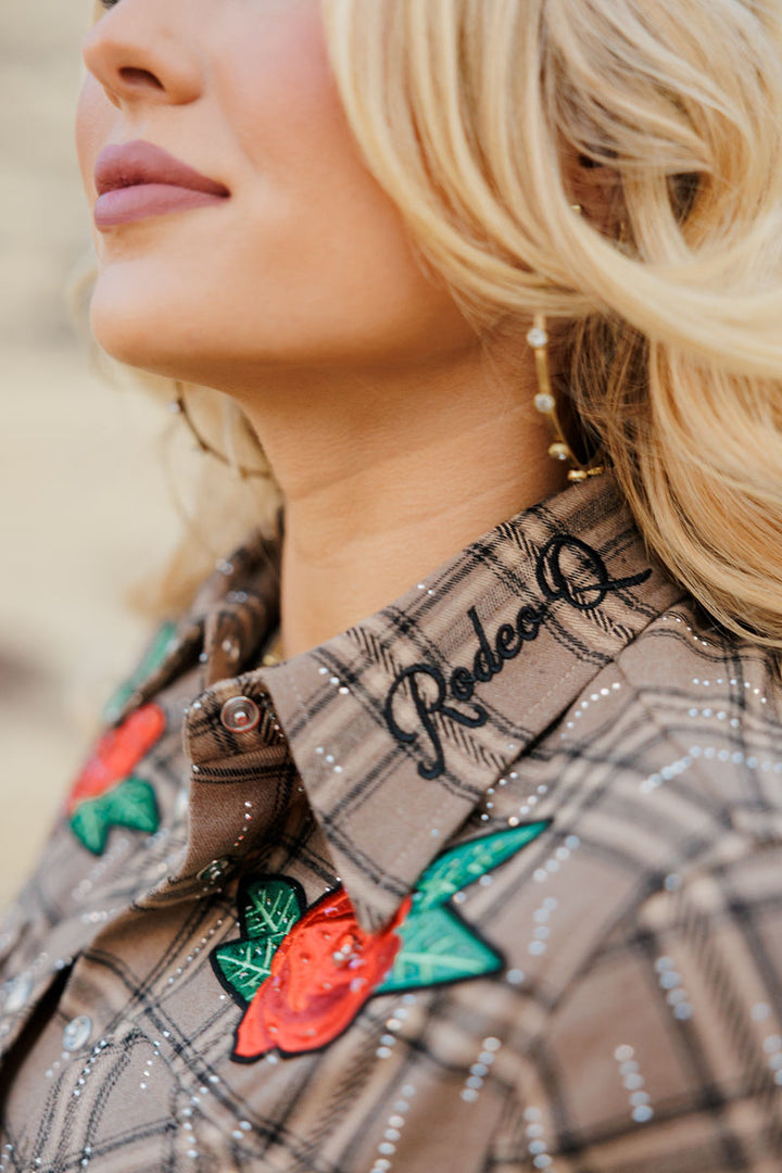 Rhinestone Rodeo Button Up
