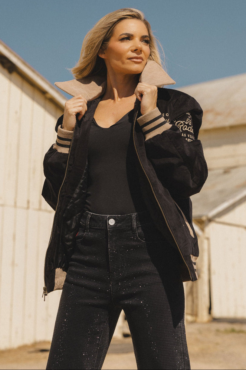 Black Corduroy NFR Jacket🔜