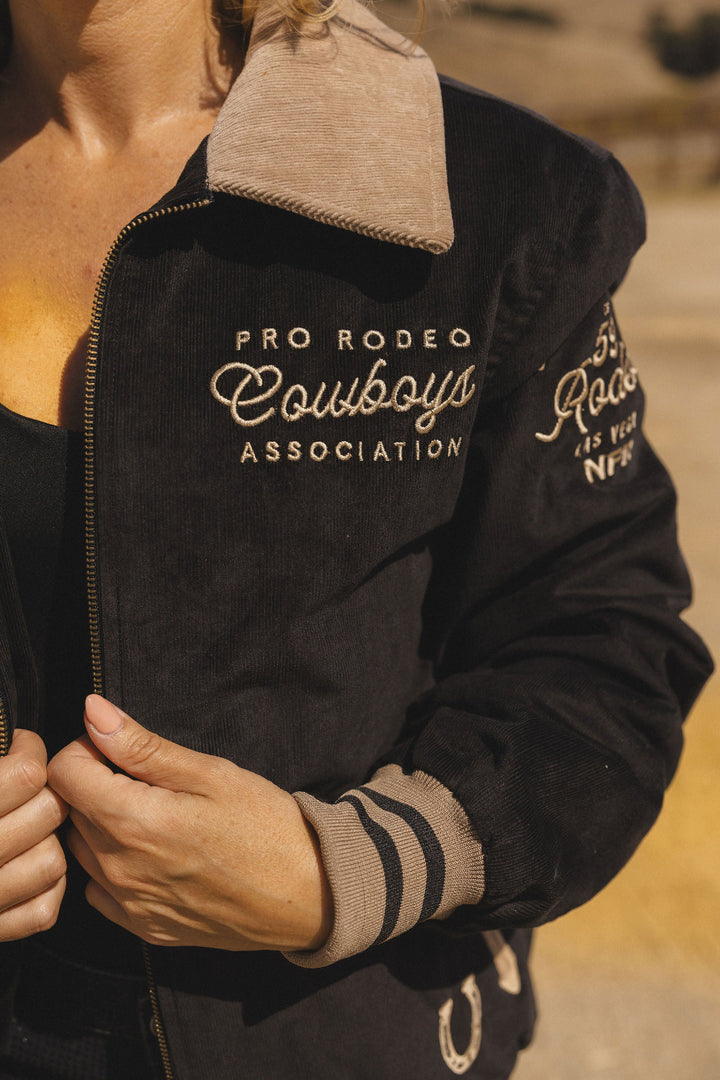 Black Corduroy NFR Jacket🔜
