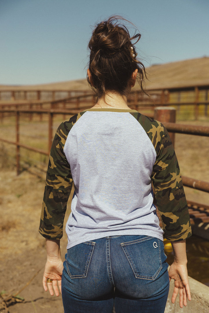 All-American Darling Baseball Tee