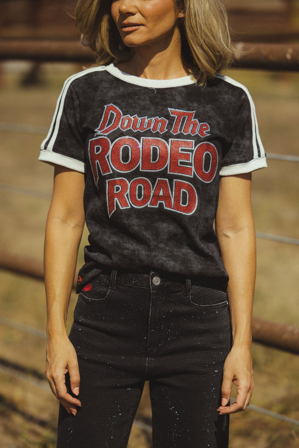 Rodeo Road Rockstar Tee