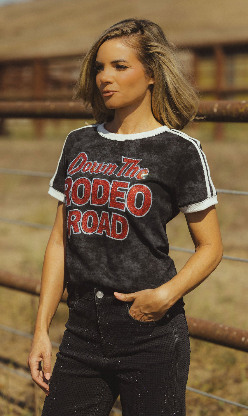 Rodeo Road Rockstar Tee
