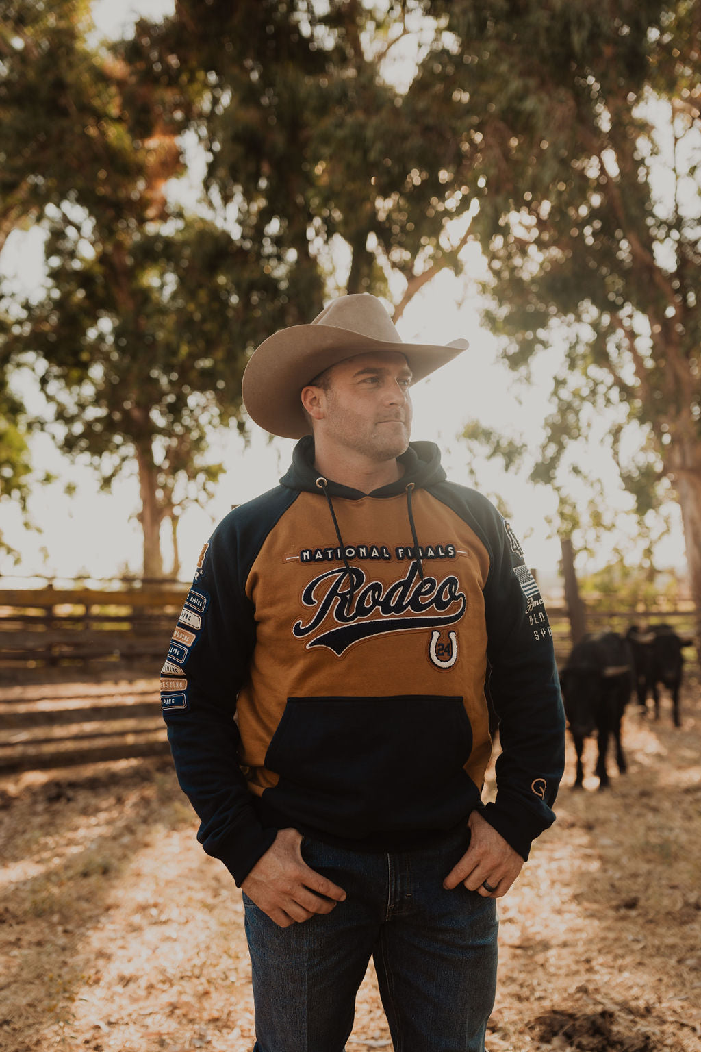 Navy NFR Rodeo Hoodie