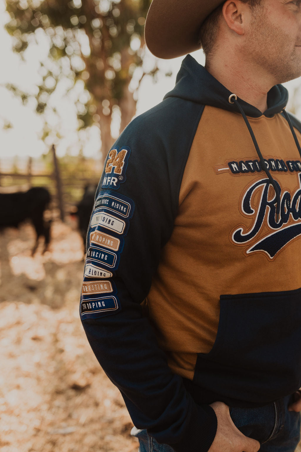 Navy NFR Rodeo Hoodie