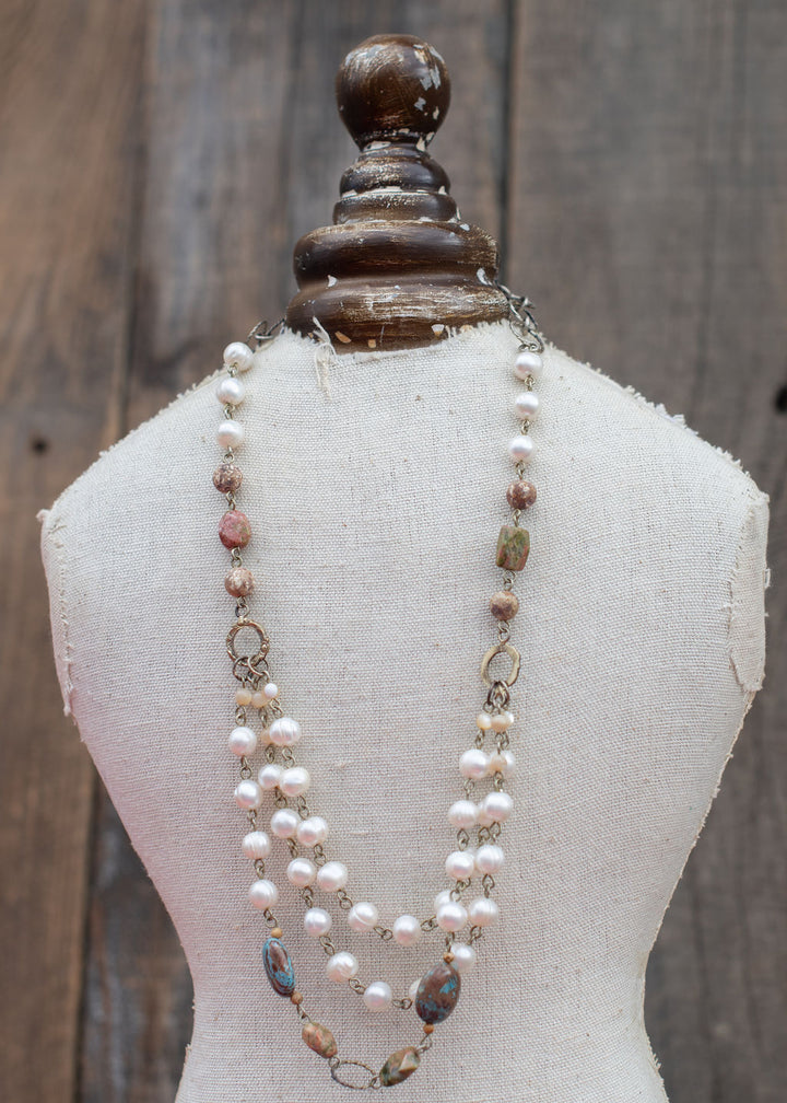 Pearl Layer Necklace