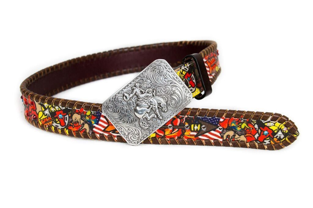 Bronc Bustin Rodeo Kids Rodeo Belt